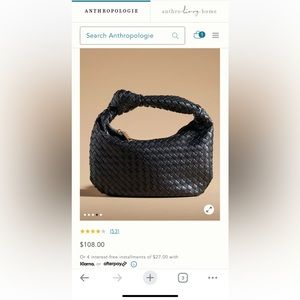 NWT Melie Bianco Brigitte Satchel Mini edition black